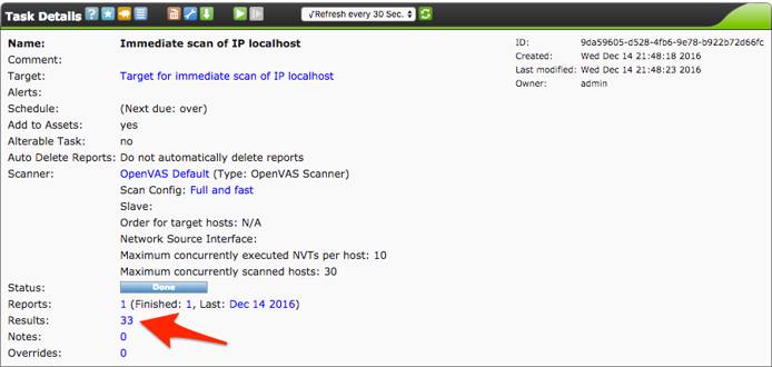 Details of the selected task. Details of the selected task.